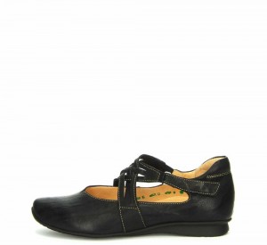Think CHILLI Naisten Ballerinat Mustat | SQY689034