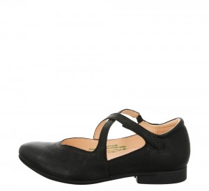 Think GUAD2 Naisten Ballerinat Mustat | QYP074139