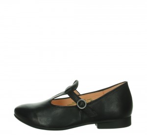 Think GUAD2 Naisten Ballerinat Mustat | TKL087453