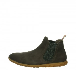 Think HAUKI Miesten Chelsea Nilkkurit Mustat | DOC659048