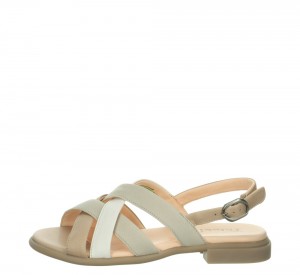 Think KAMAA Strap Naisten Sandaalit Mustat | DRH107394