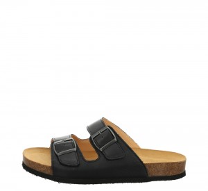 Think WOLFI Miesten Sandaalit Mustat | KTZ480721